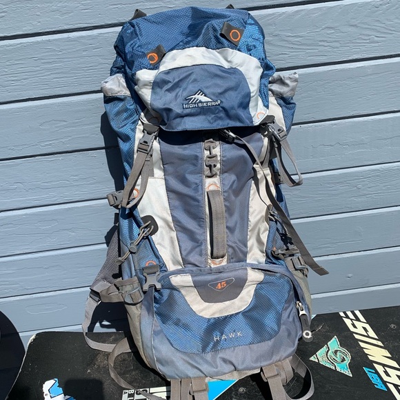 high sierra camping backpack
